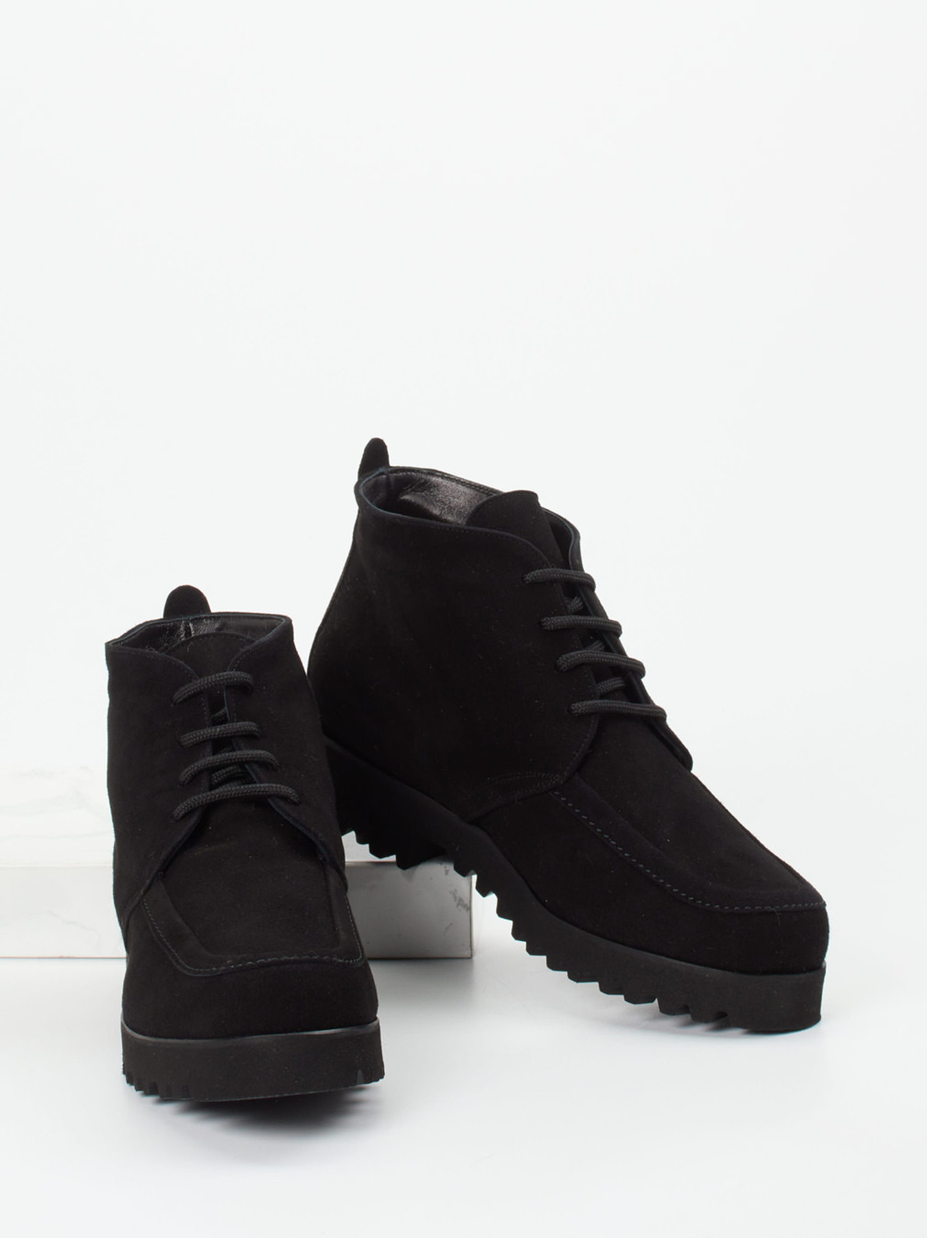 Schnürstiefelette schwarz 1803009004804