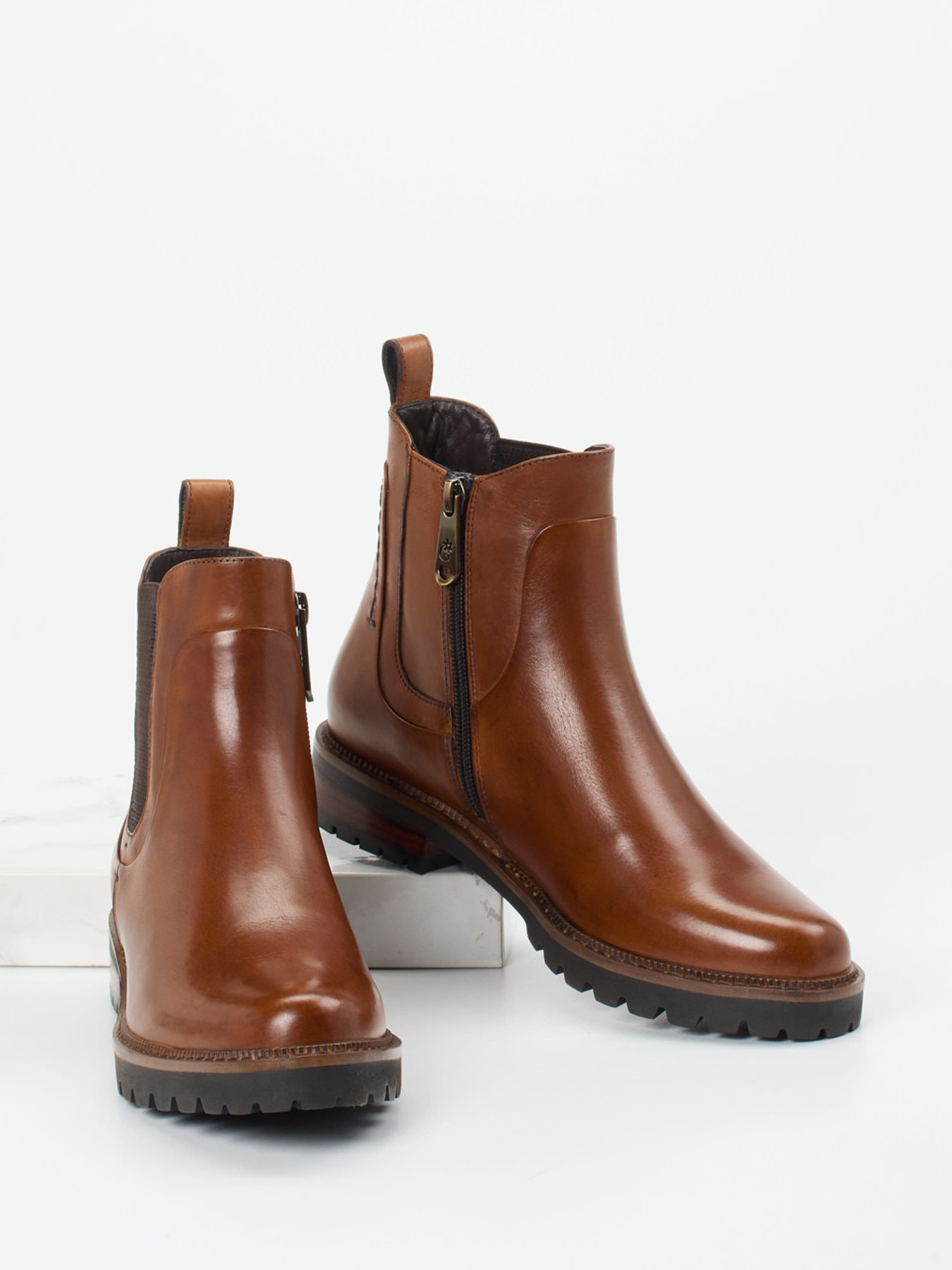 Stiefelette braun 1713229003104