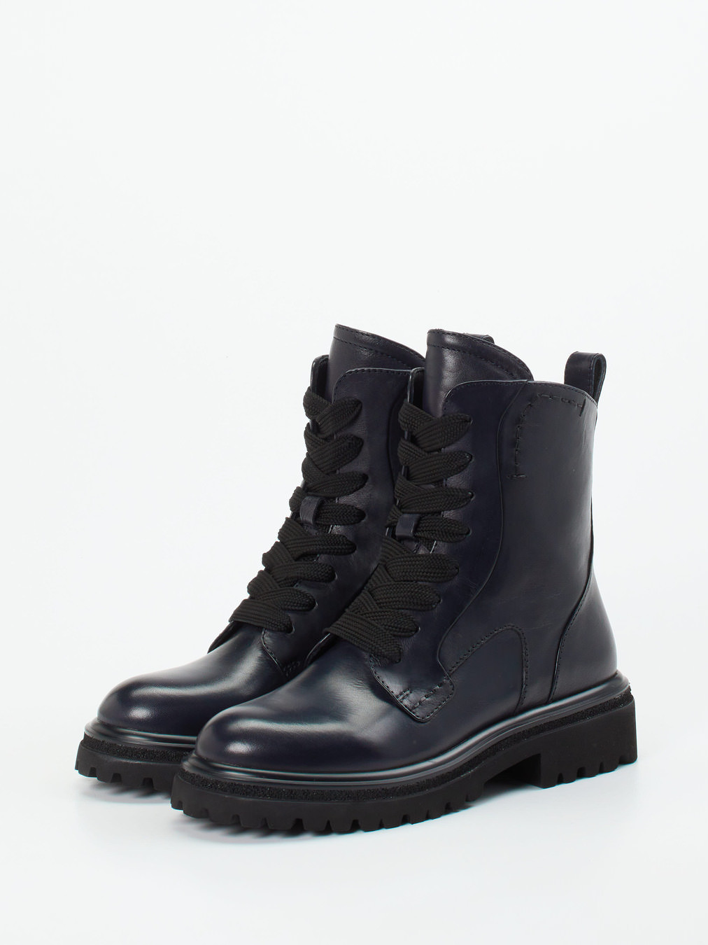 Schnürstiefelette blau 1725109000102