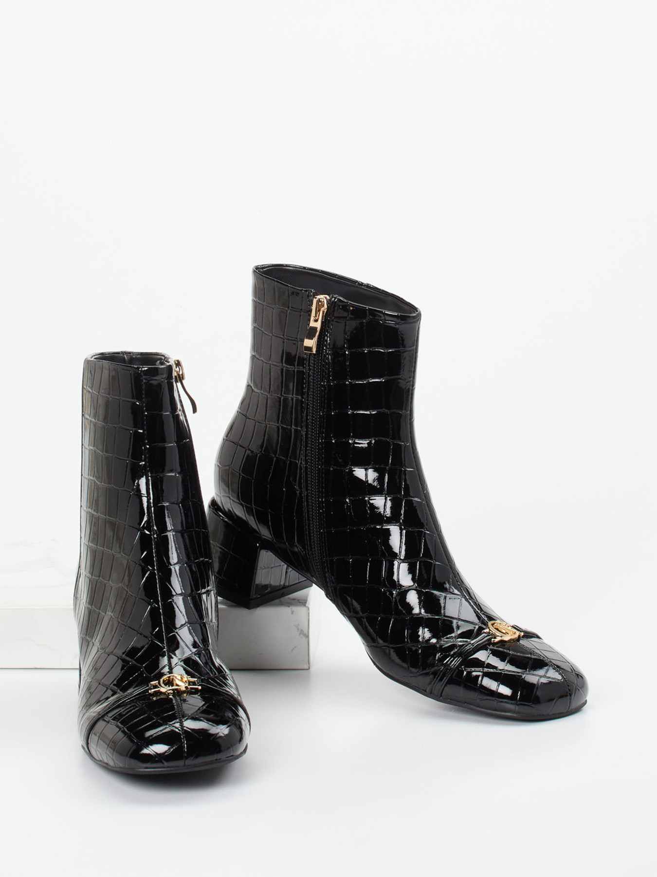 Stiefelette schwarz 1735009014404