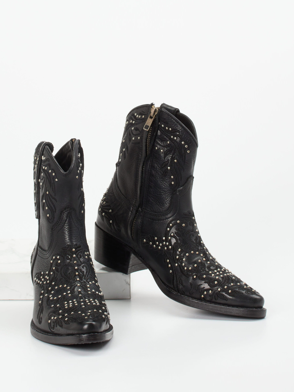 Cowboyboot schwarz 1734009002904