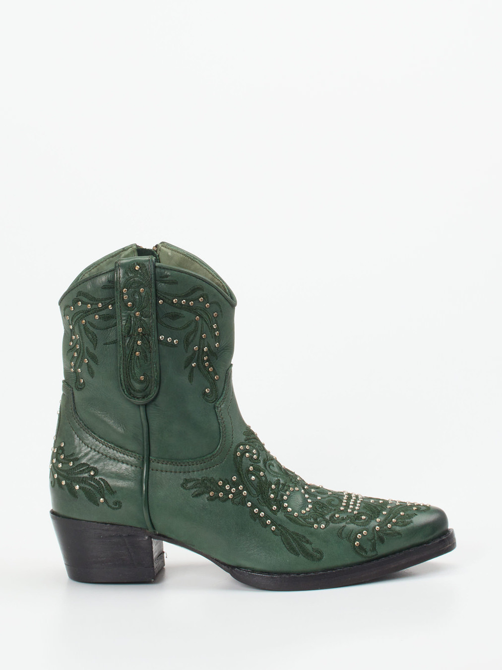 Stiefelette grün 1734659000201