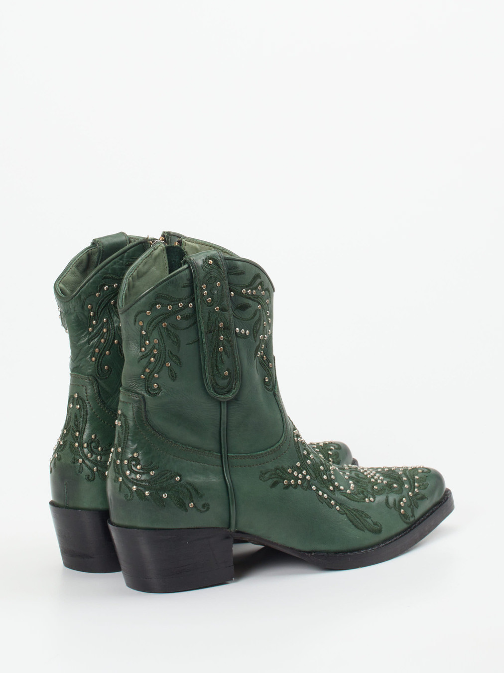 Stiefelette grün 1734659000203