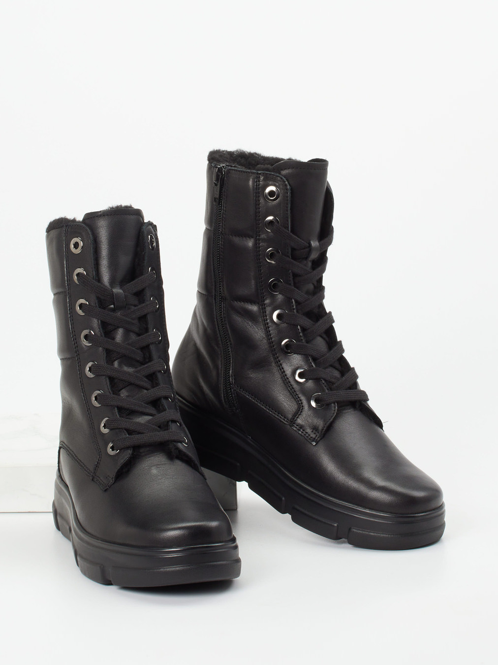 Schnürstiefelette schwarz 2851009016804