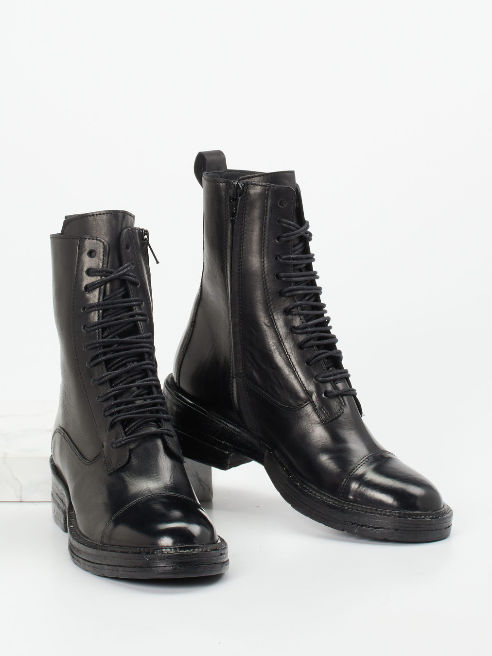 Schnürstiefelette schwarz 1723009017804