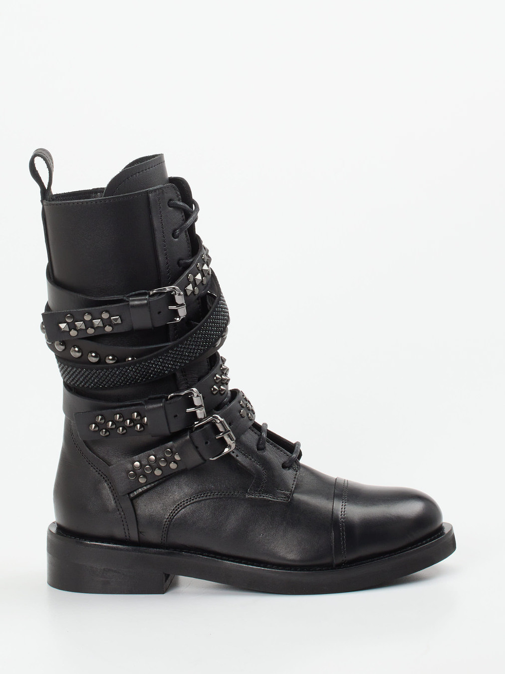 Schnürstiefelette schwarz 1723009017701