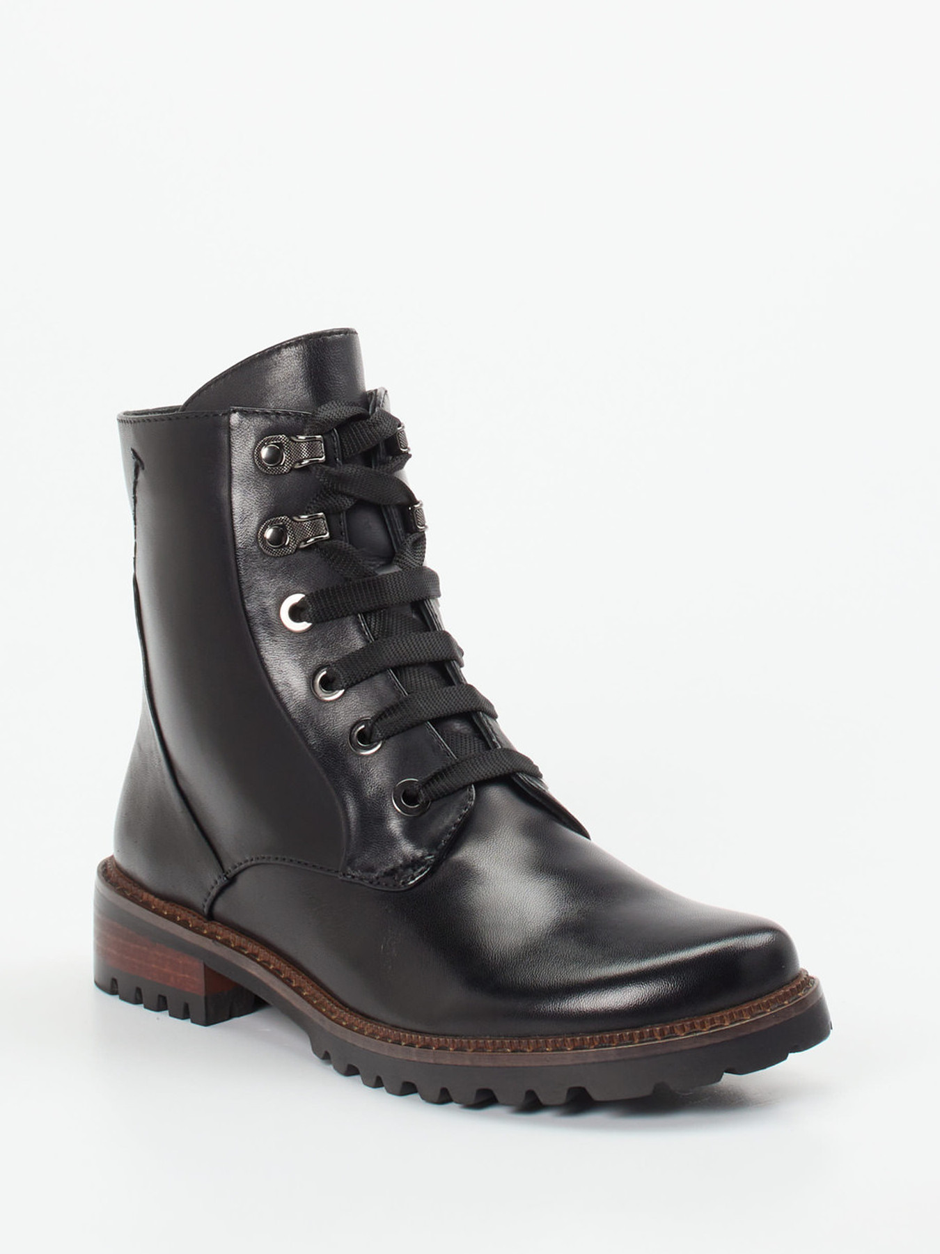 Schnürstiefelette schwarz 1723009018106