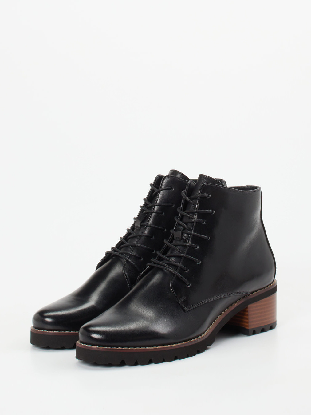 Schnürstiefelette schwarz 1705009004402