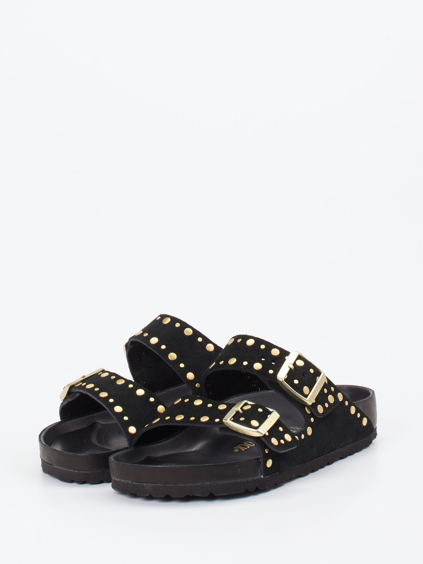 Pantolette Arizona Rivet Border schwarz 2110008000302