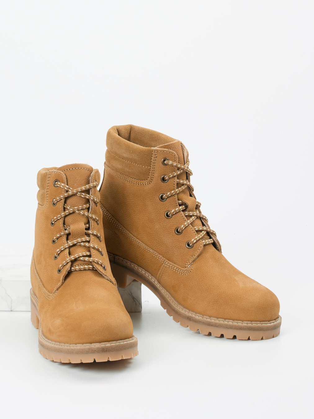 Schnürstiefelette braun 1803239000304