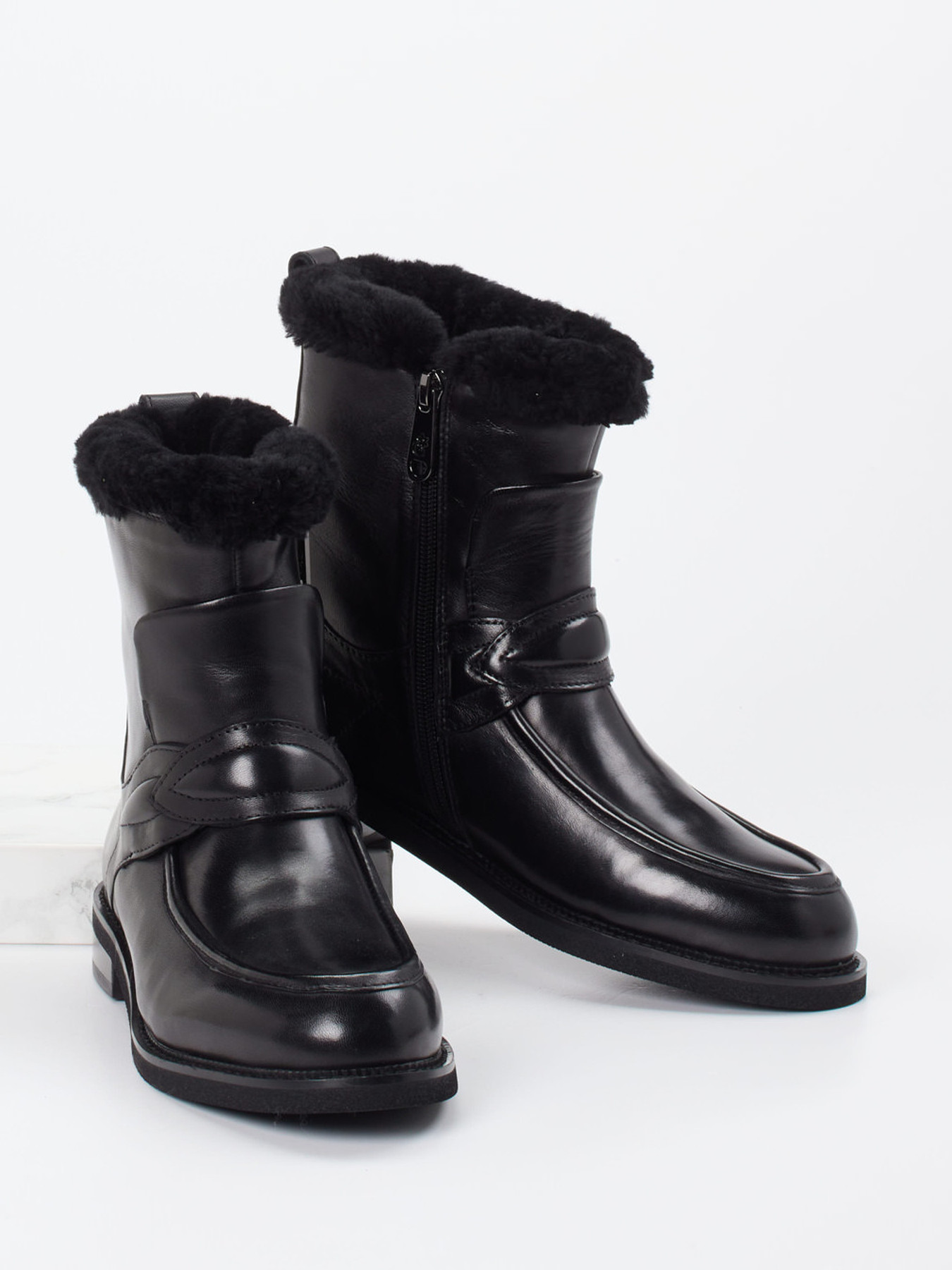 Stiefelette schwarz 1833009004304