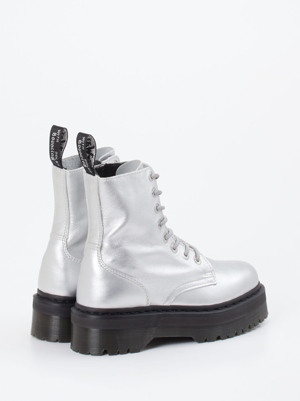 Schnürstiefelette silber 1725449000403