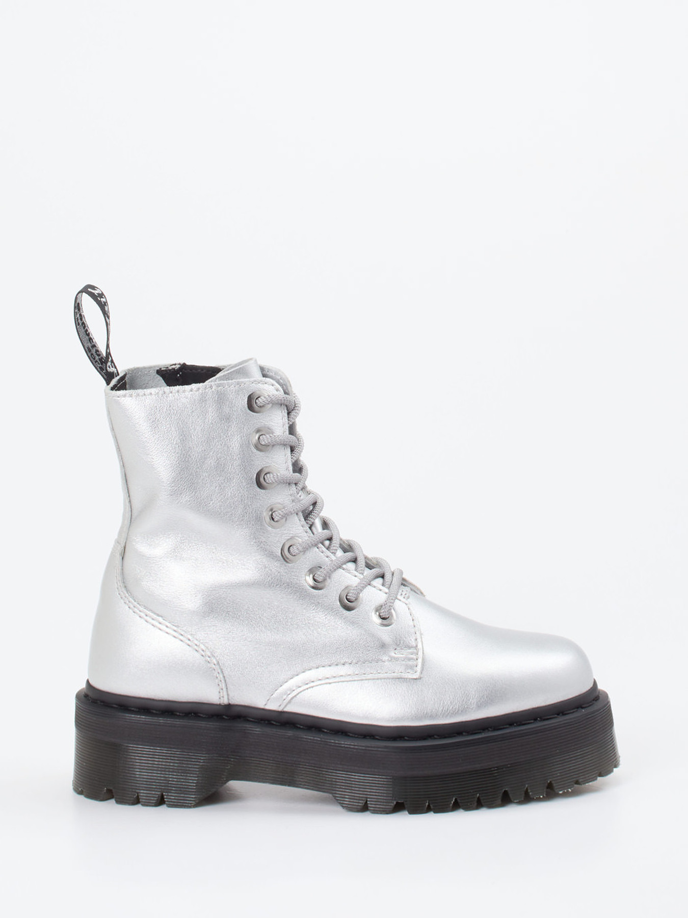 Schnürstiefelette silber 1725449000401