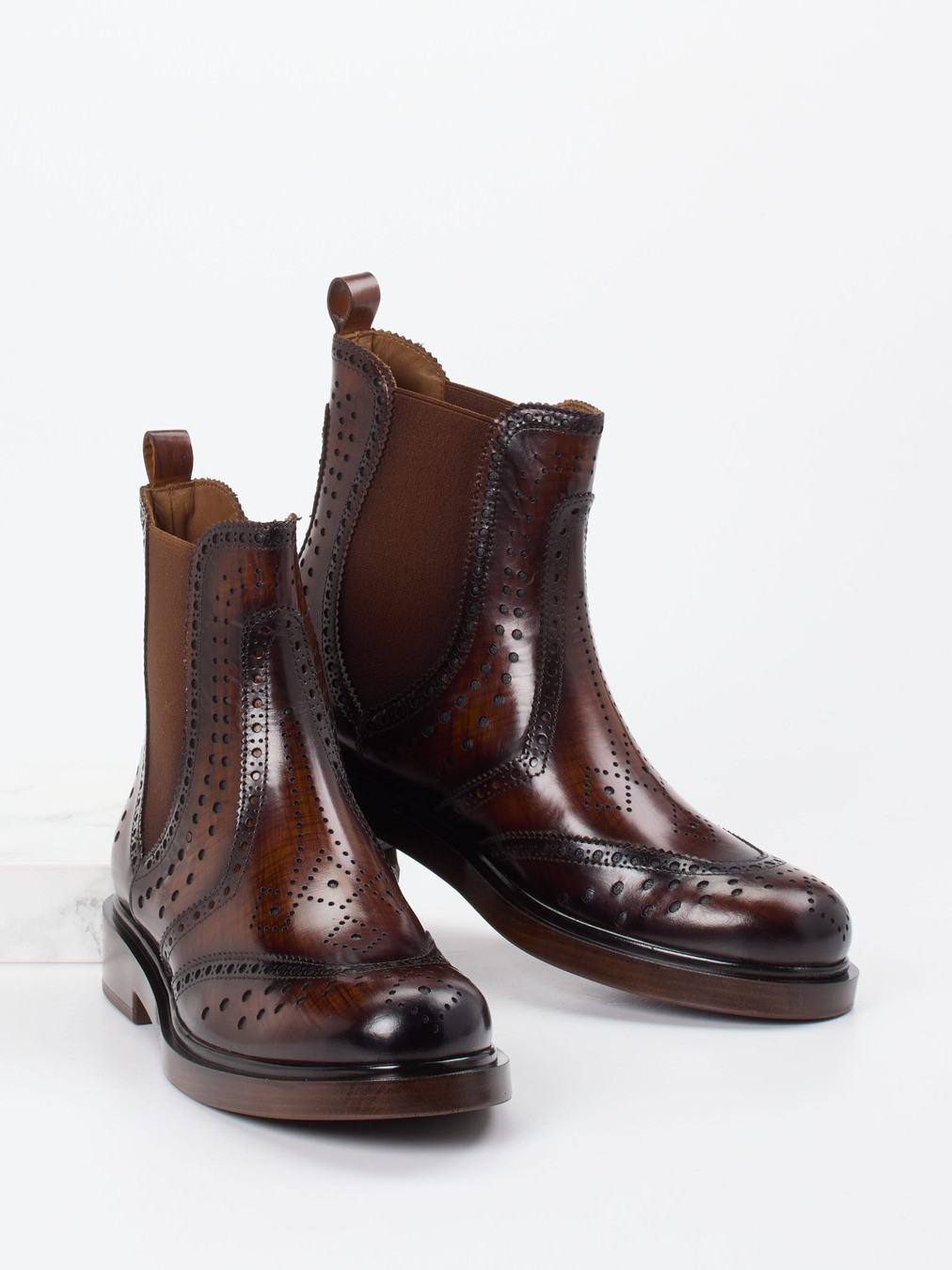 Stiefelette braun 1713209006104