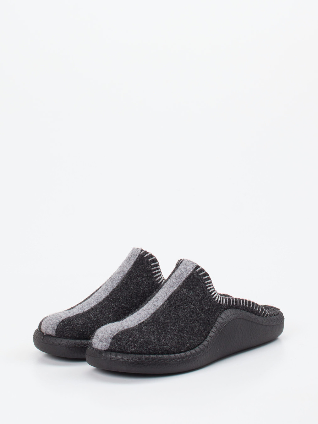 Hausschuh grau 7163409012002