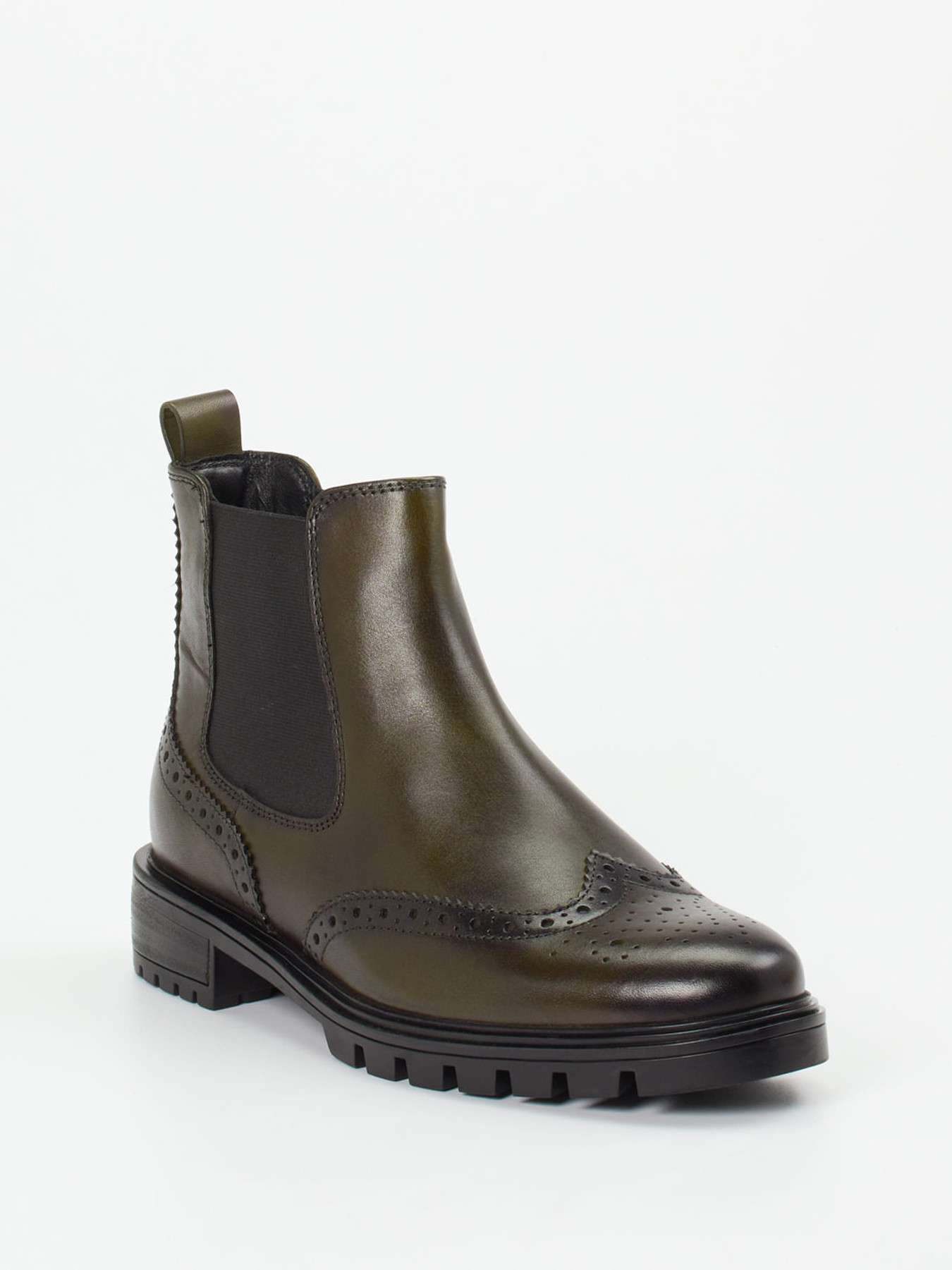 Stiefelette grün 2756009030106