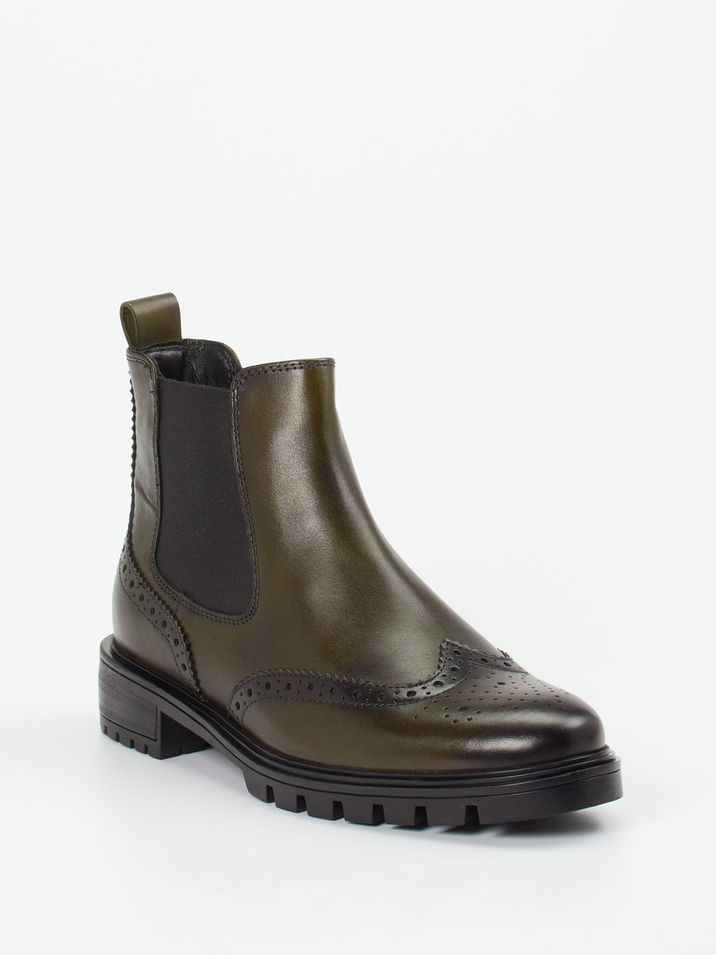 Stiefelette grün 2756009030106