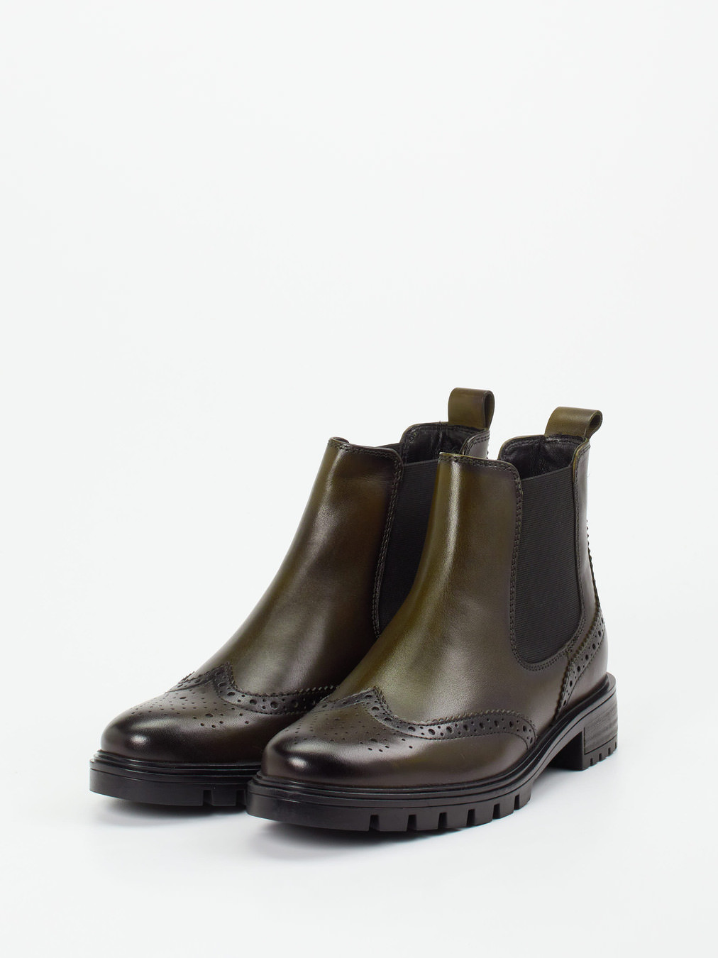 Stiefelette grün 2756009030102