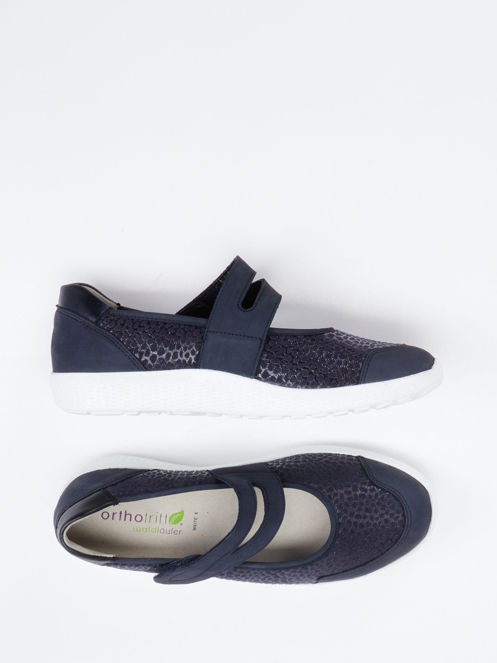 Spangenschuh für Diabetiker blau 2495109000504