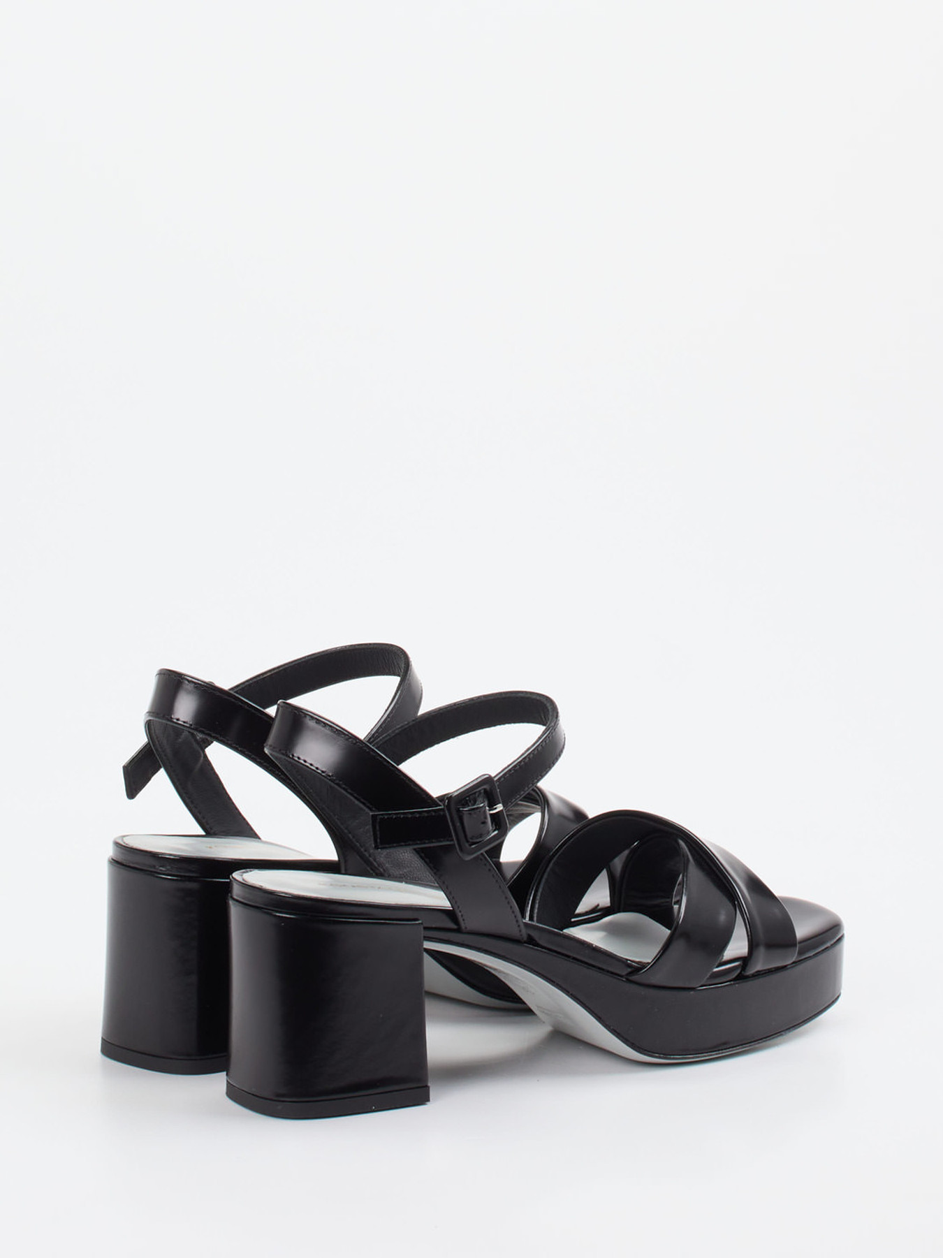 Plateau-Sandalette schwarz 1248009006303