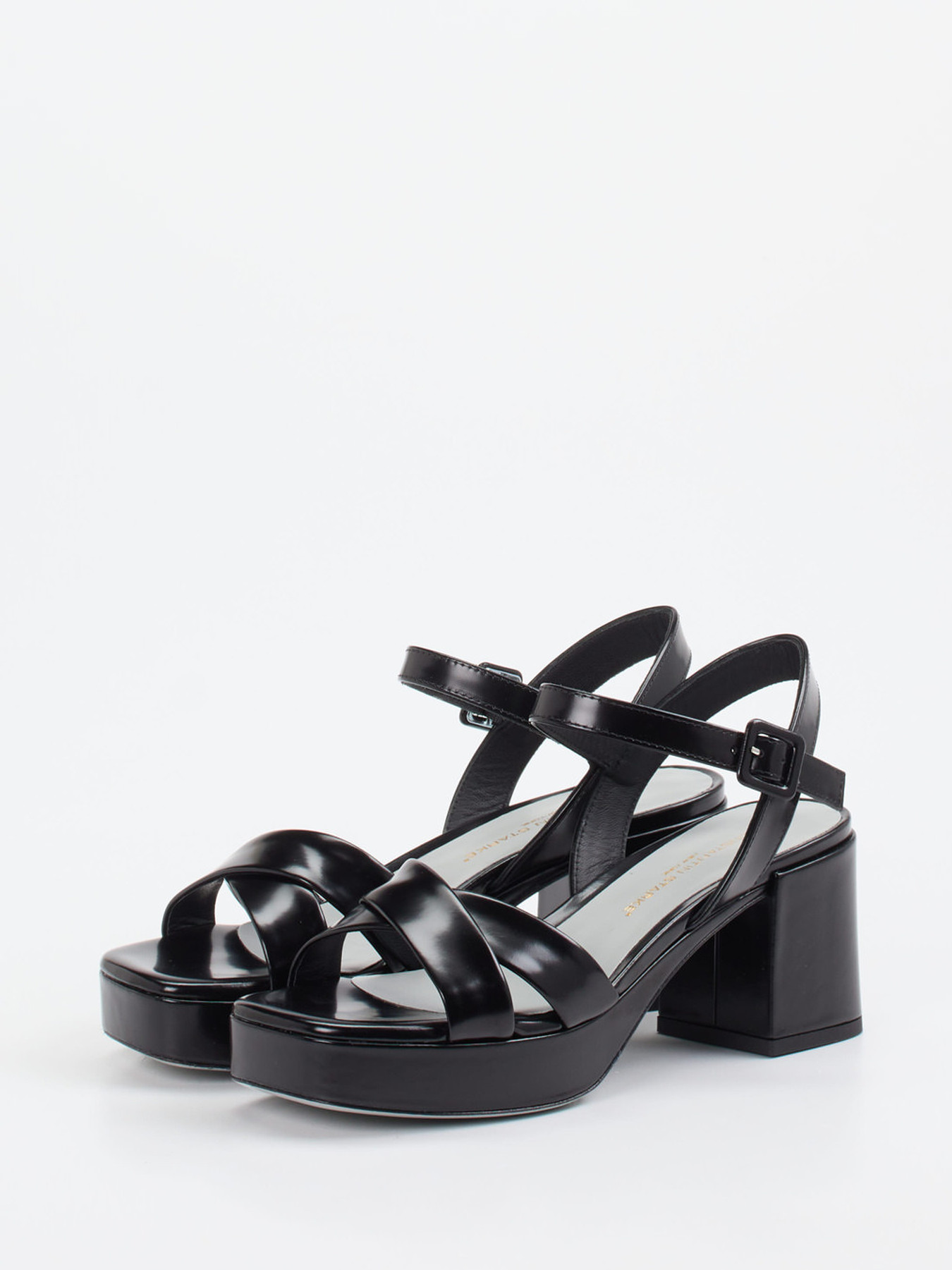 Plateau-Sandalette schwarz 1248009006302