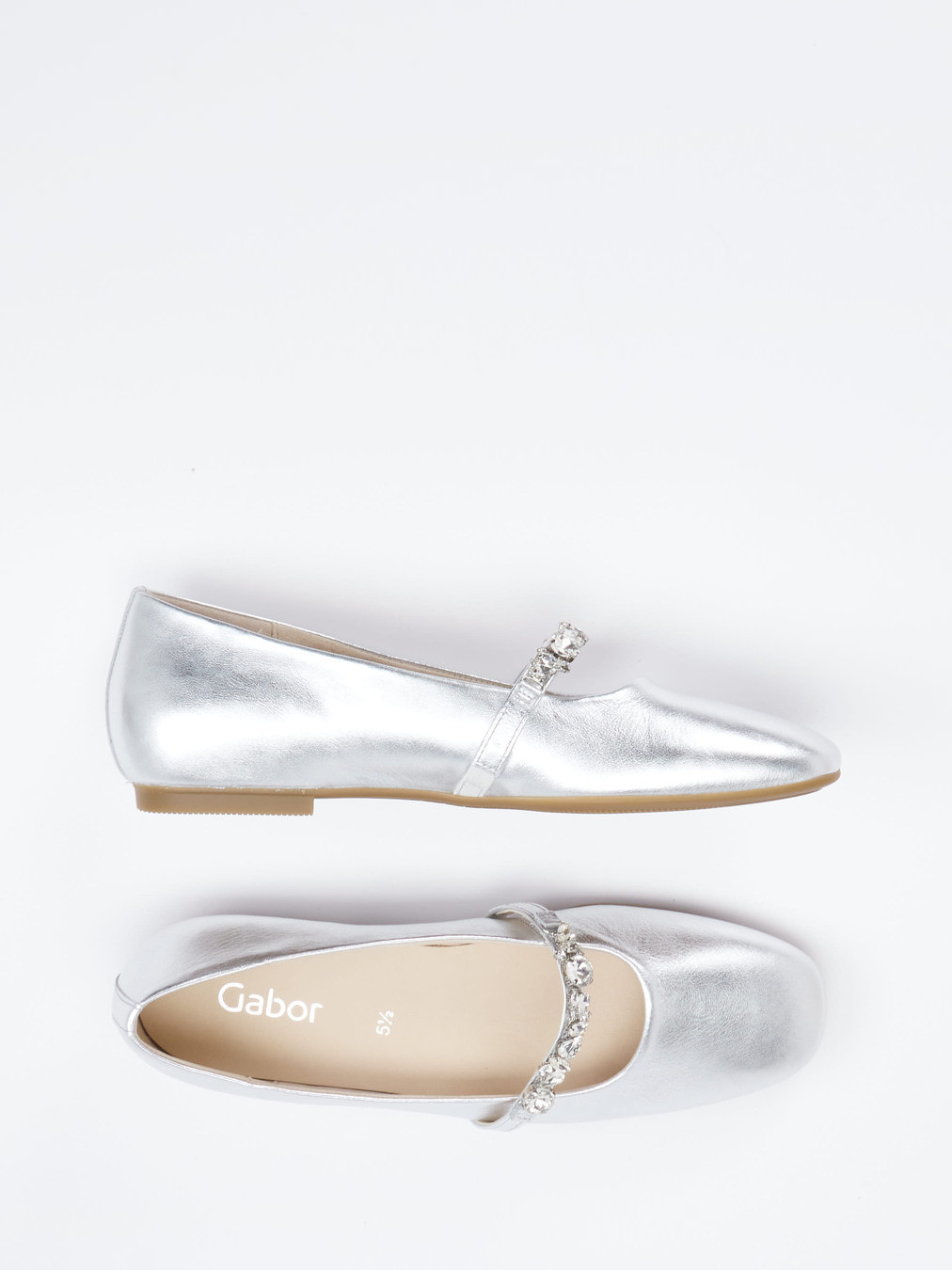 Spangenpumps silber 1421449000304