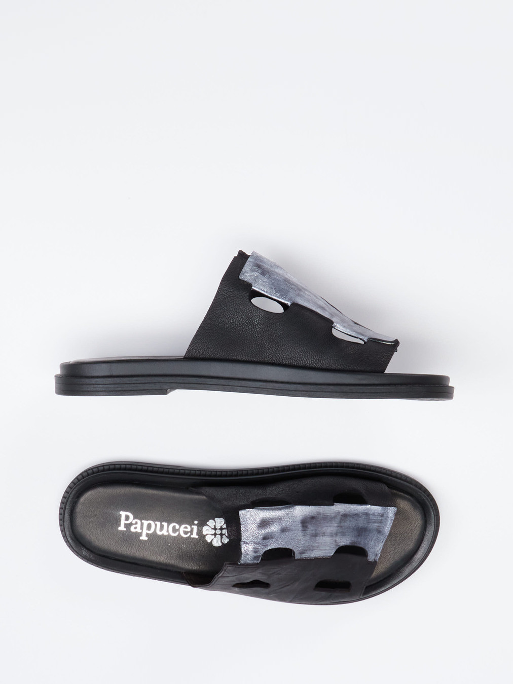 Pantolette schwarz 1101004000404