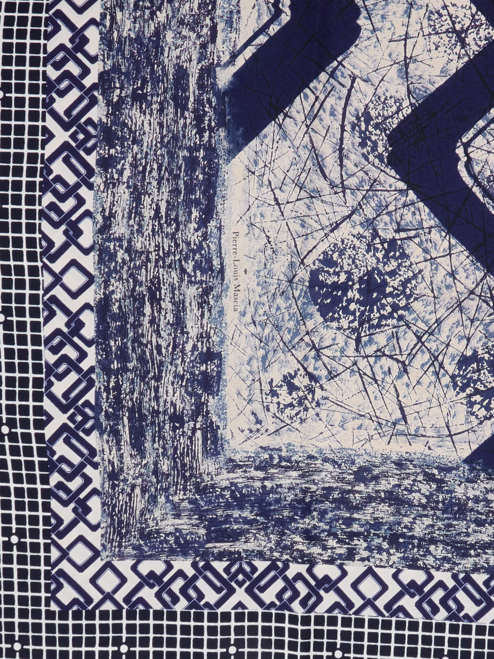 Schal blau 9321193000302