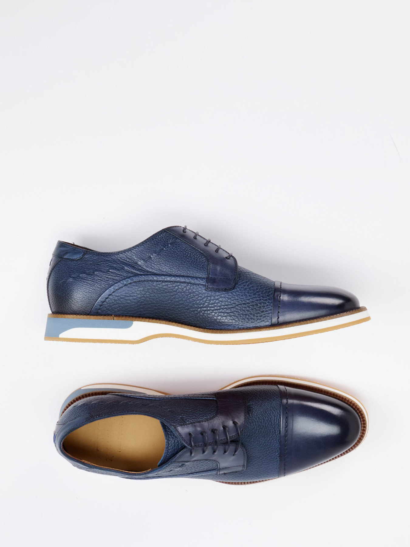 Schnürschuh blau 4610109043404