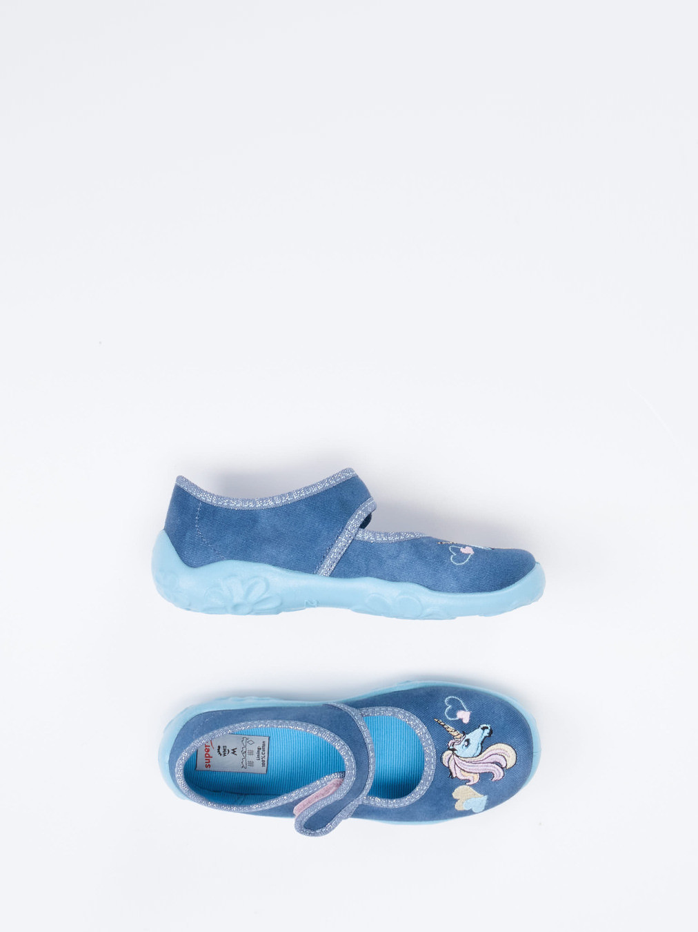 Kletthausschuh blau 7616159001804