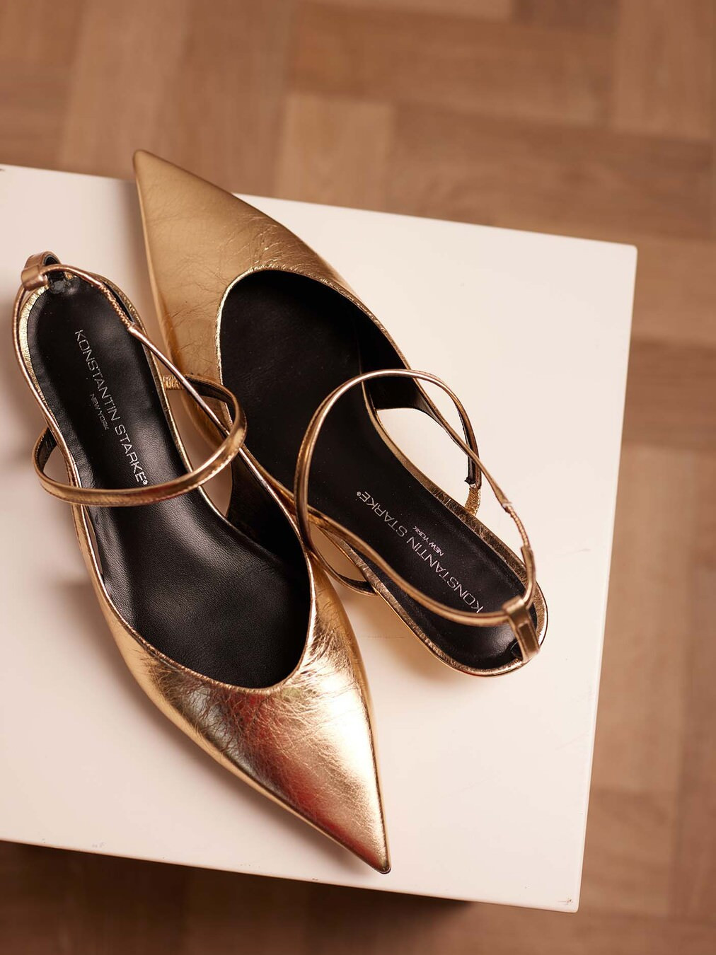 Slingpumps gold 1300889000702