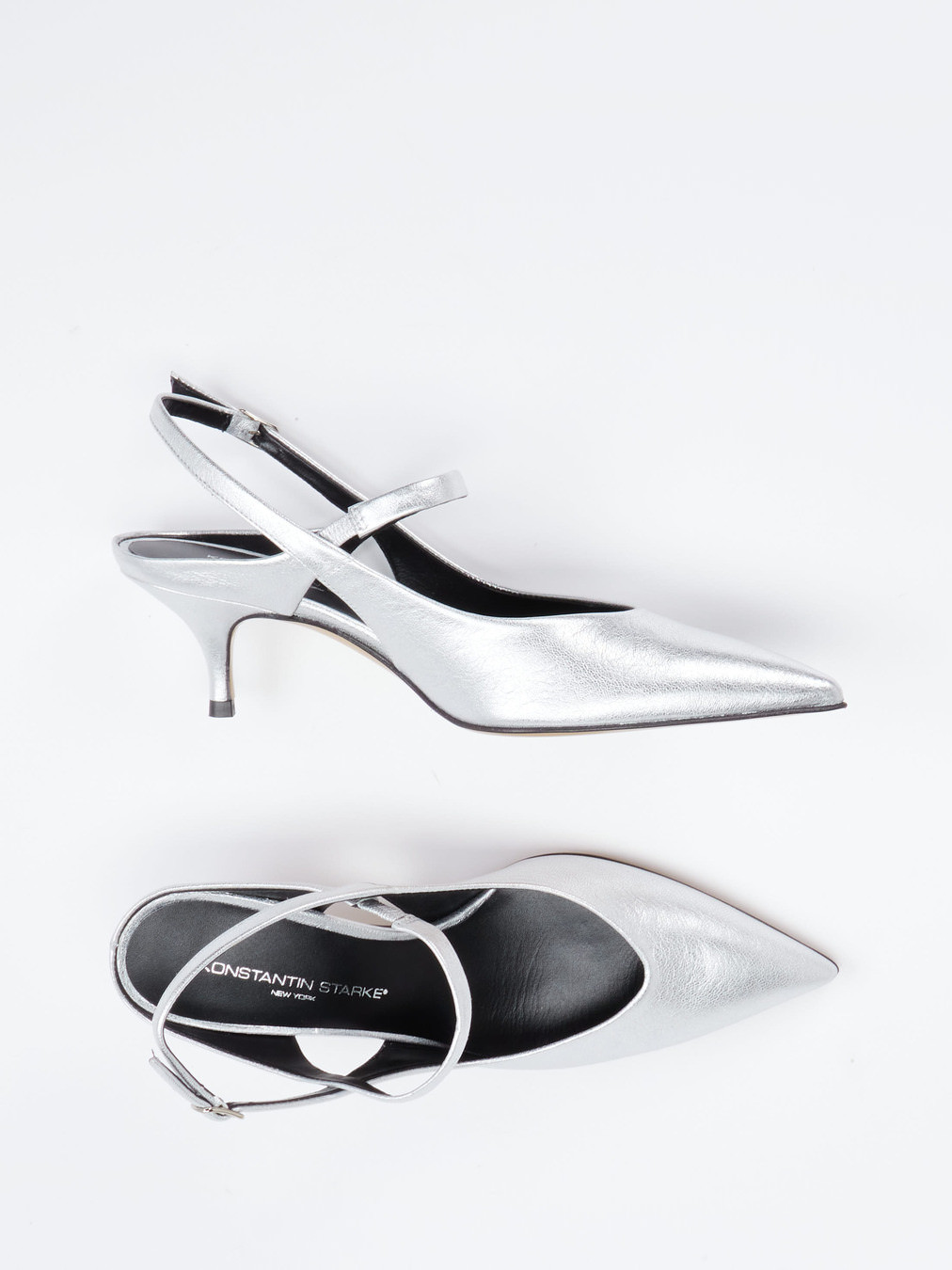 Slingpumps silber 1306449001504