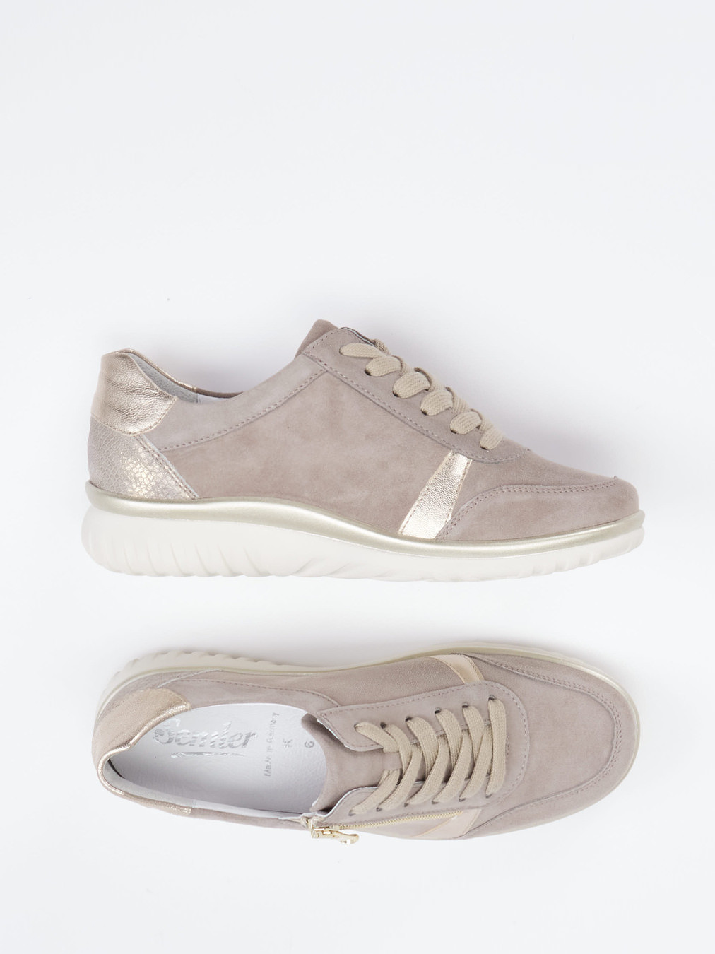 Schnürschuh beige 2651323002804
