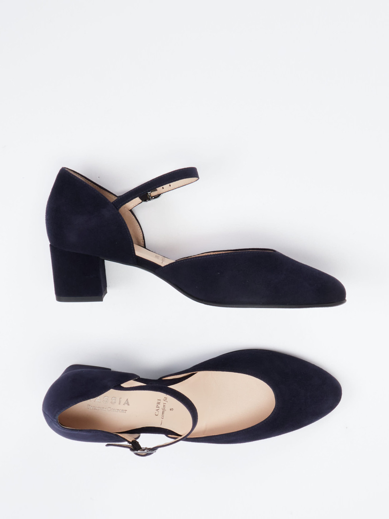 Spangenpumps blau 2425109001004