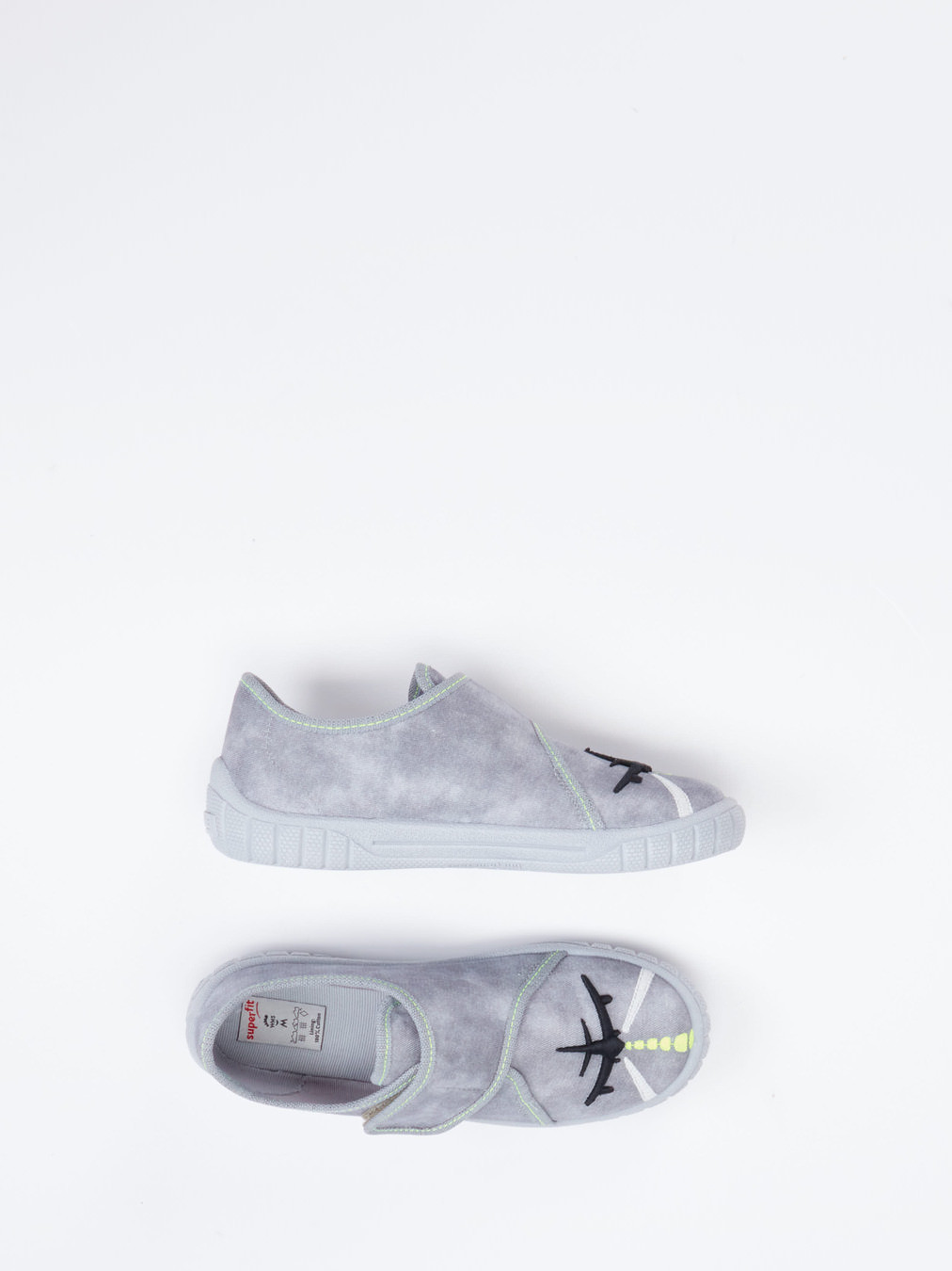 Kletthausschuh grau 7616459000404