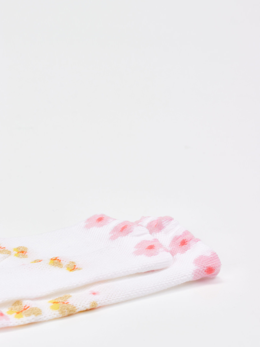 Beautiful Butterflies Kinder Kurzsocken weiß 9691799000502