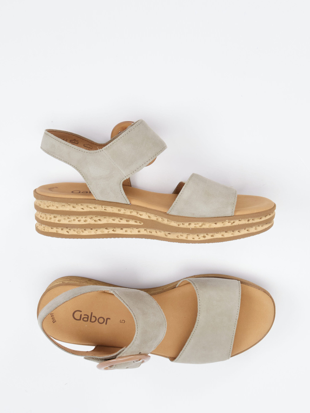 Keilsandalette grün 1255649000104