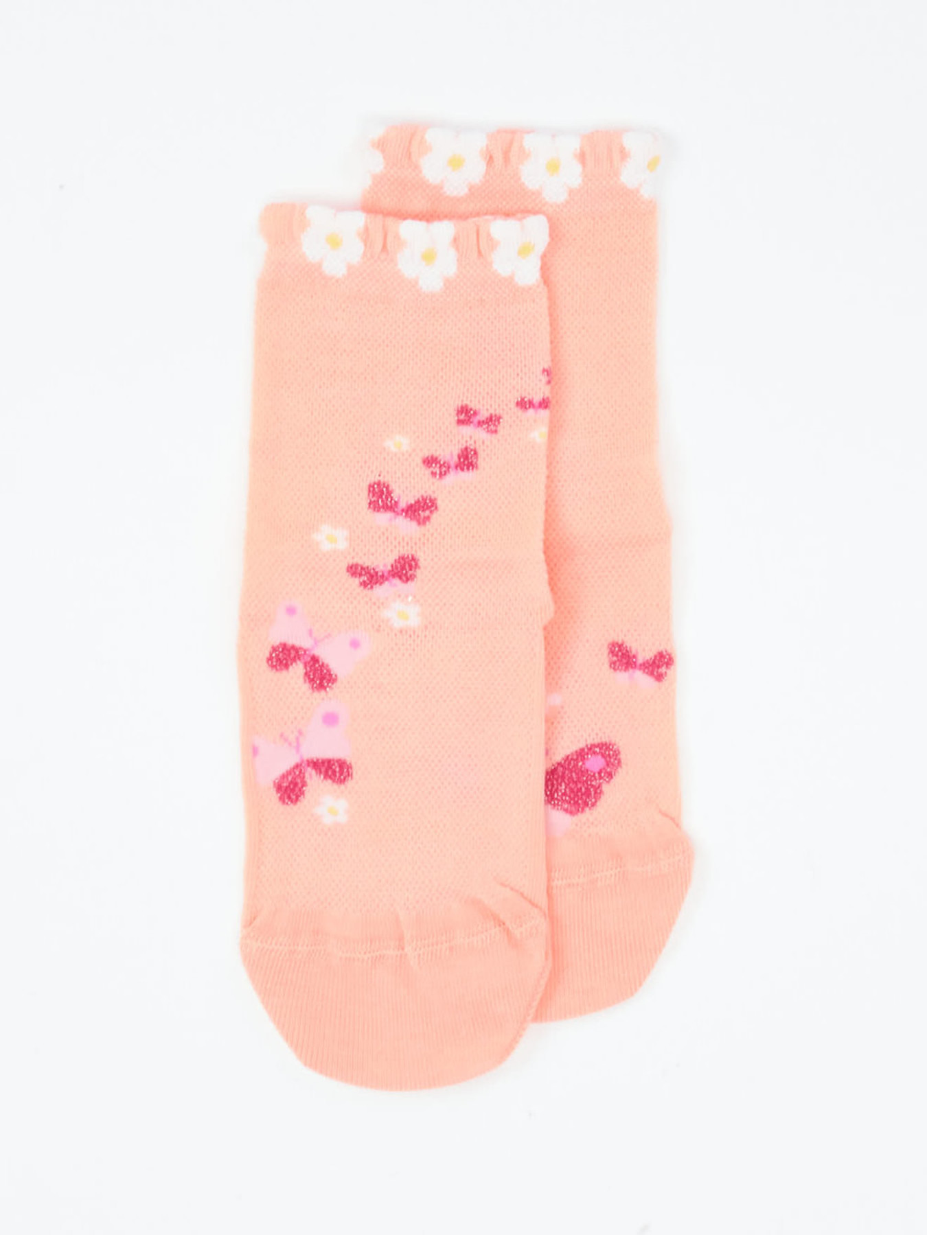 Beautiful Butterflies Kinder Kurzsocken rosa 9691599003406