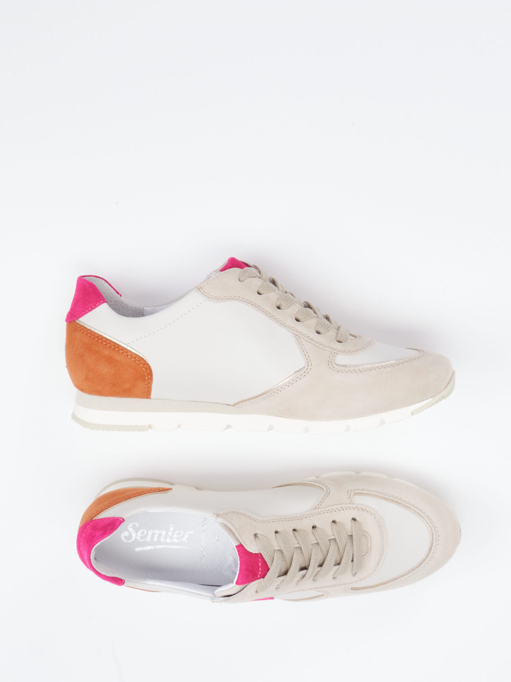 Schnürschuh beige 2651355000104