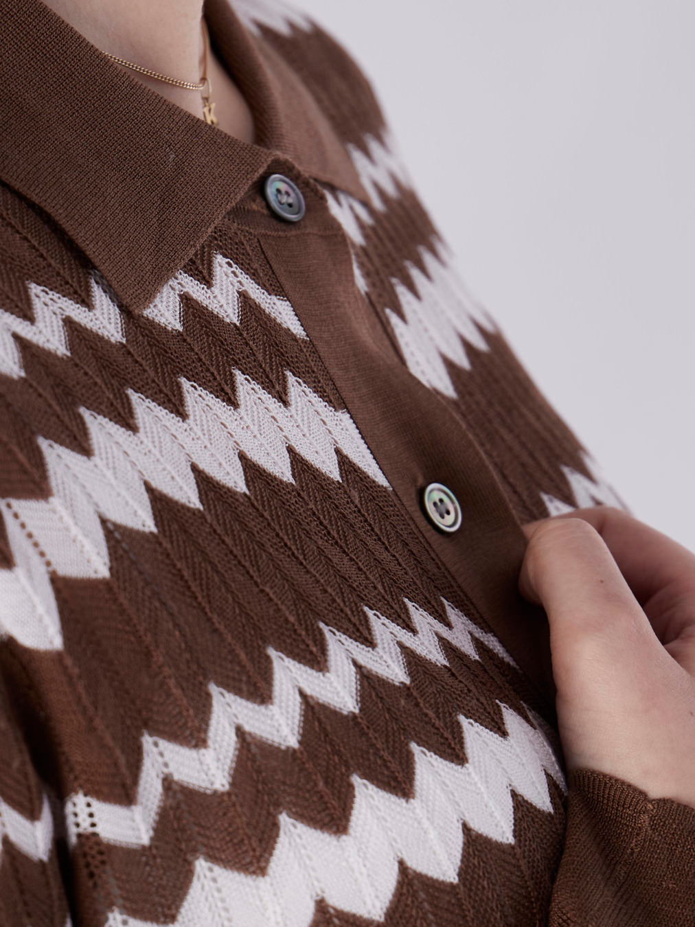 Strickjacke braun 9340207000102