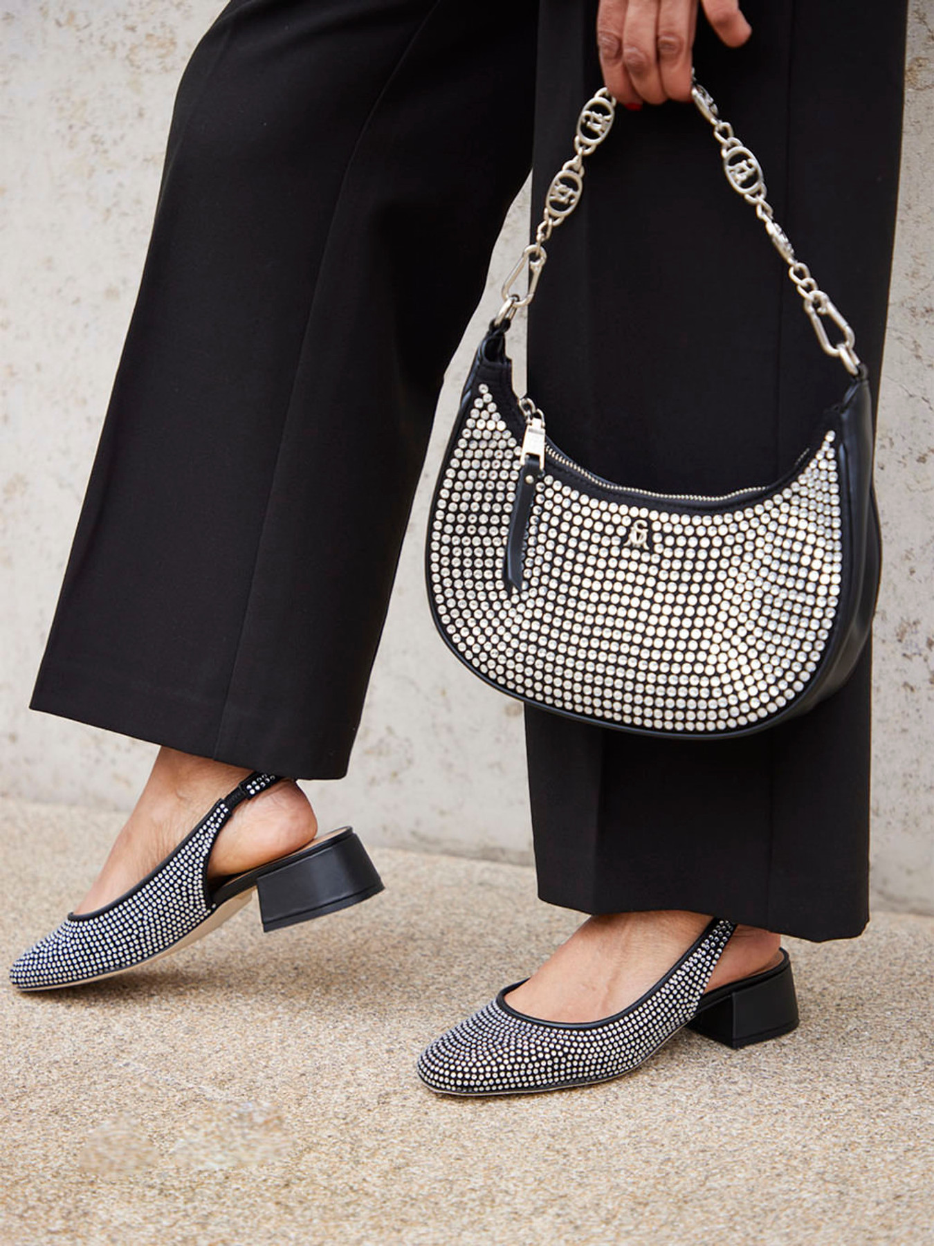 Slingpumps schwarz 1305009000502