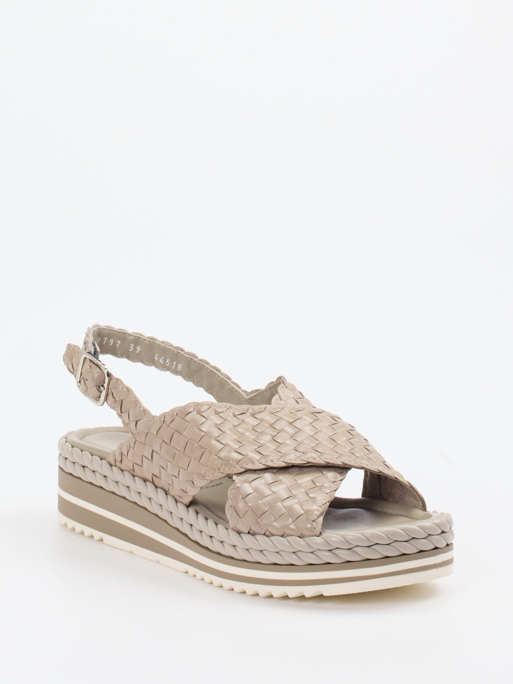 Keilsandalette braun 1253249000206