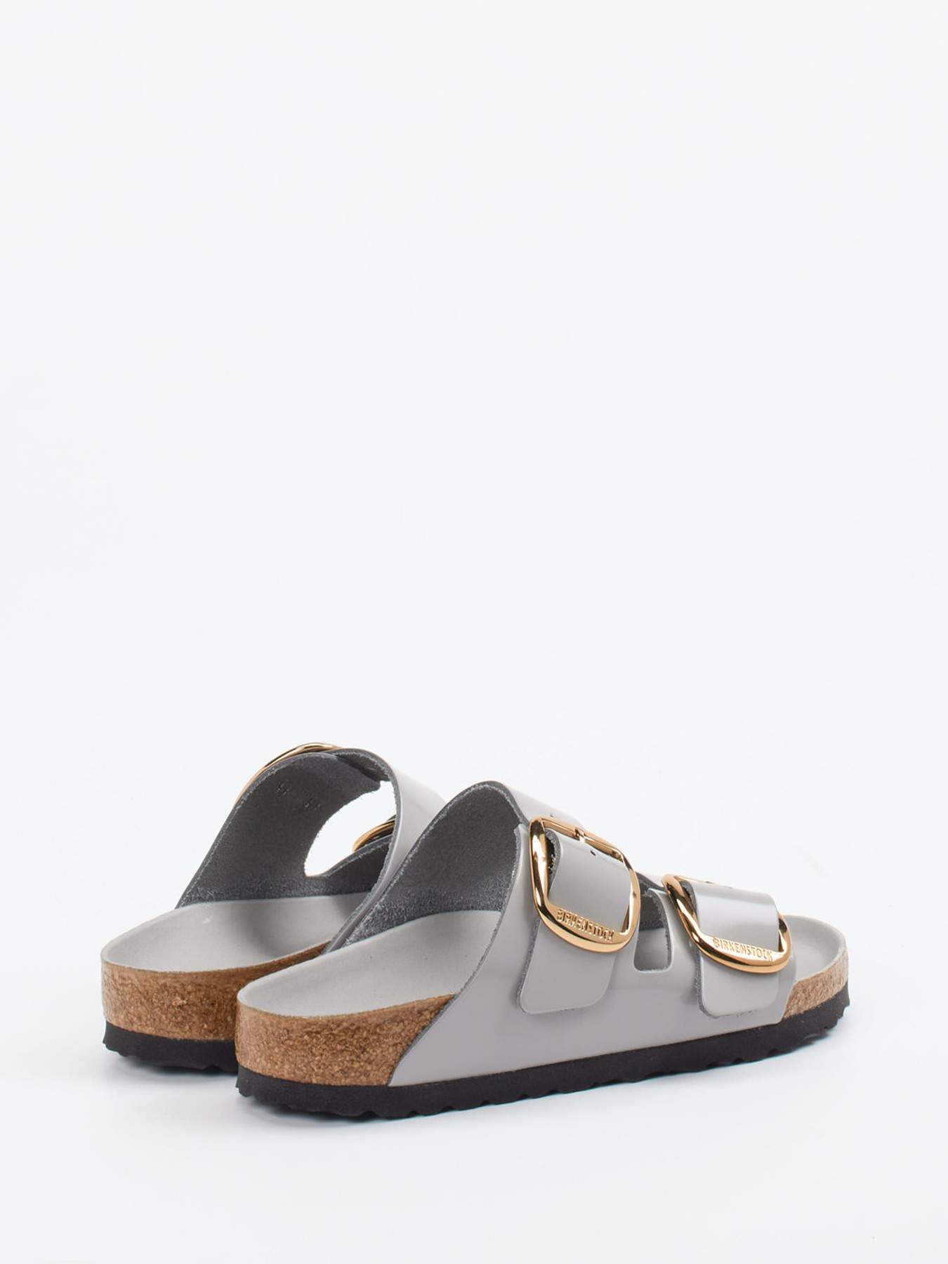 Pantolette Arizona Big Buckle grau 2110459000403