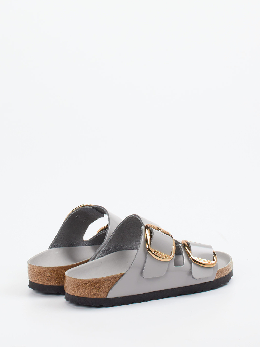 Pantolette Arizona Big Buckle grau 2110459000403