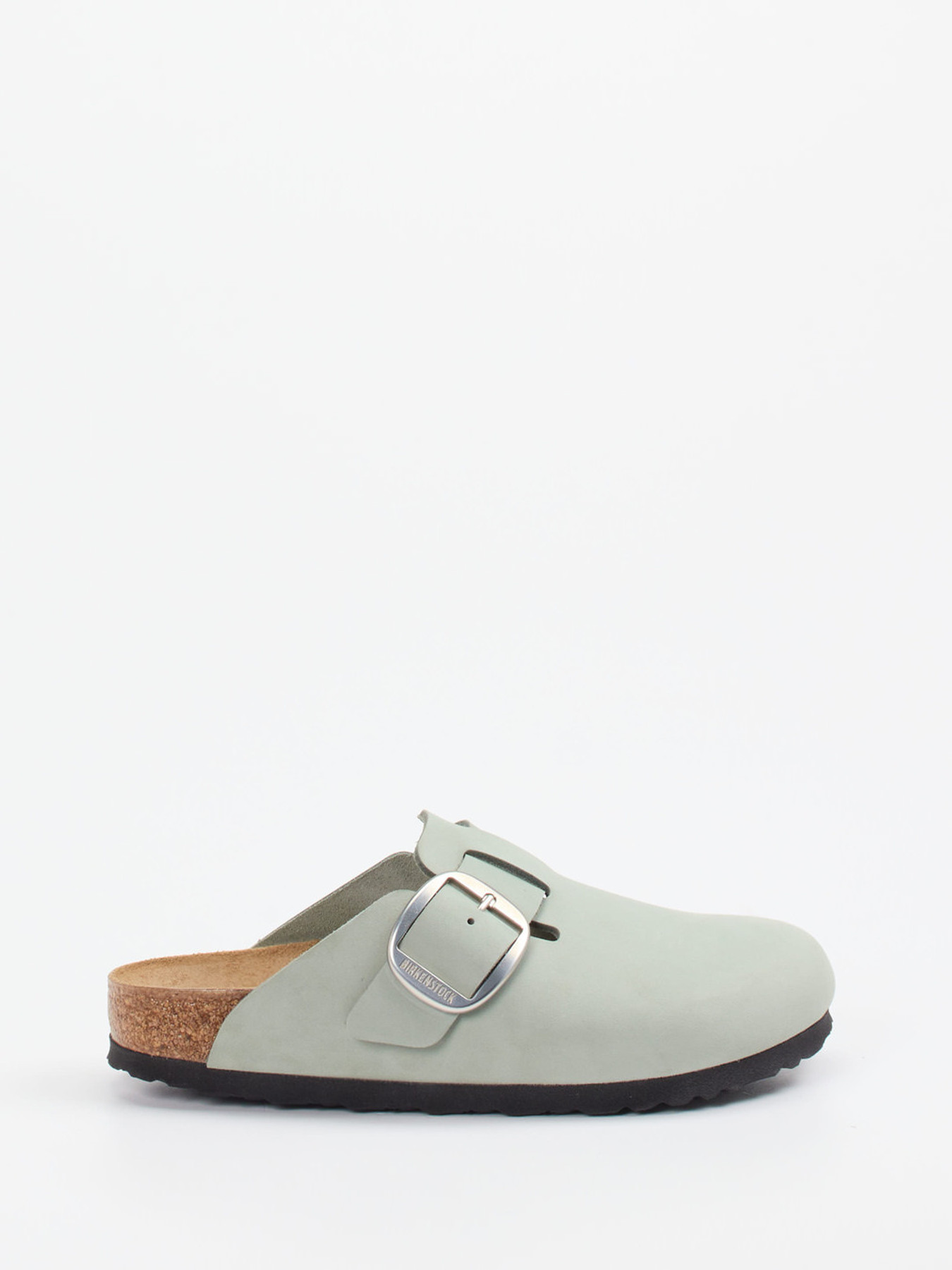 Pantolette Boston Big Buckle grün 2111649000101