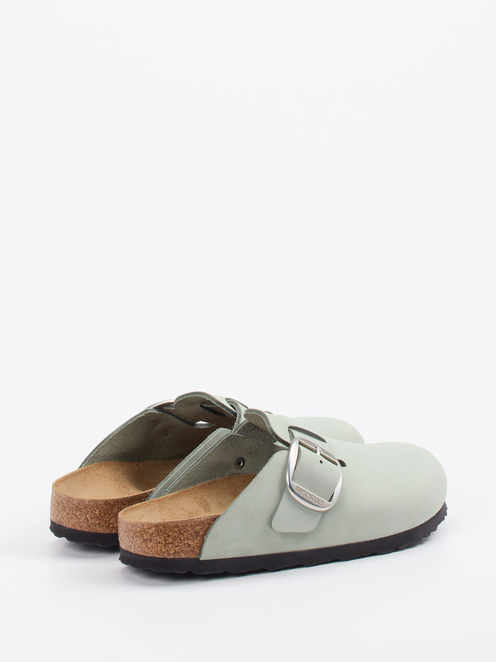 Pantolette Boston Big Buckle grün 2111649000103
