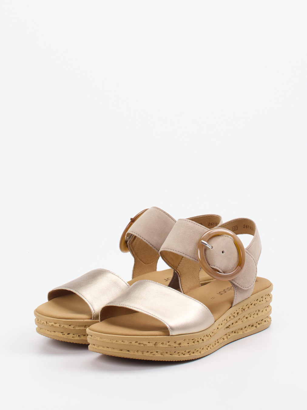 Keilsandalette braun 1255248000302