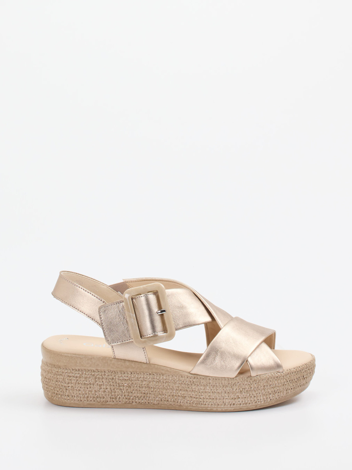 Keilsandalette gold 1257889000301