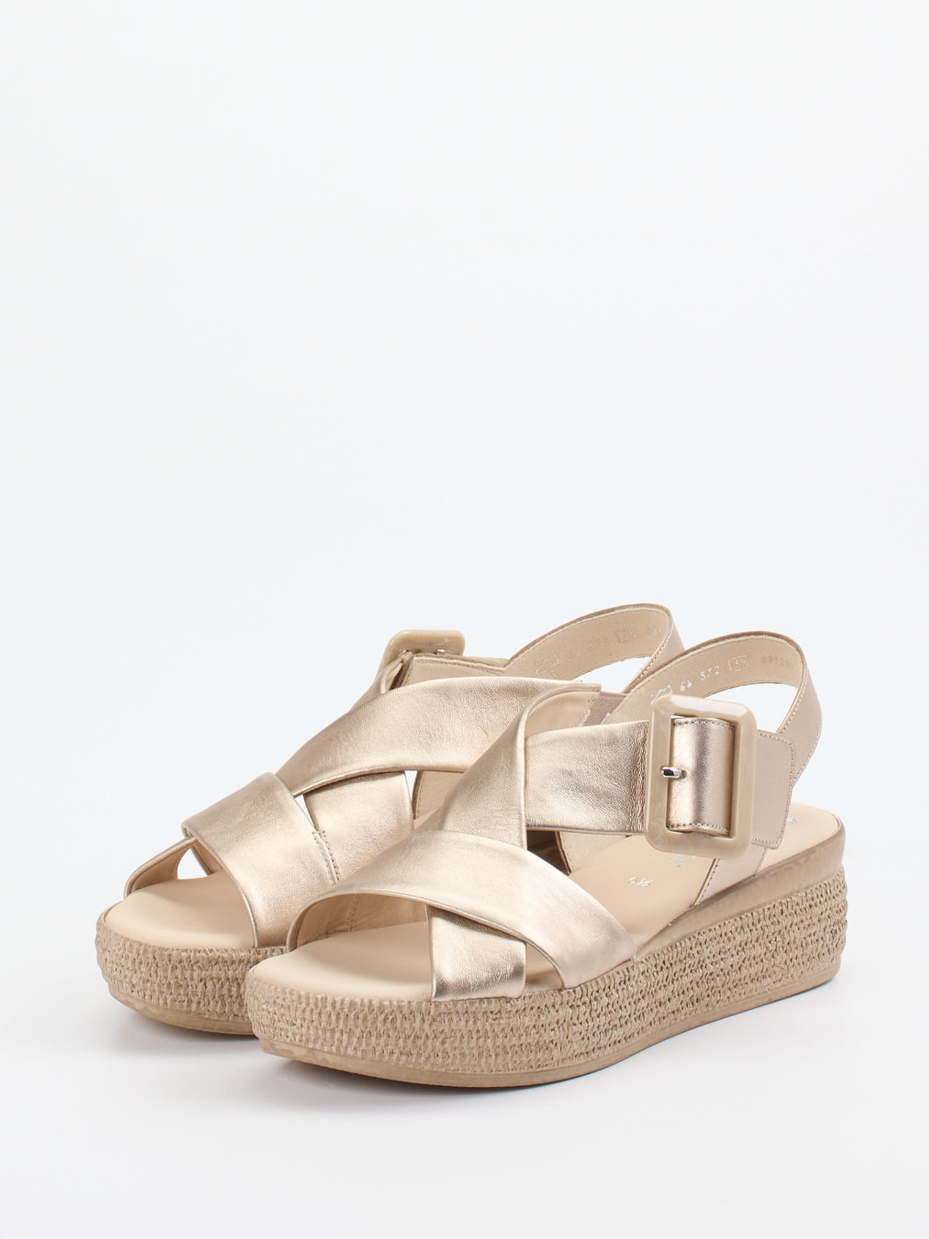 Keilsandalette gold 1257889000302
