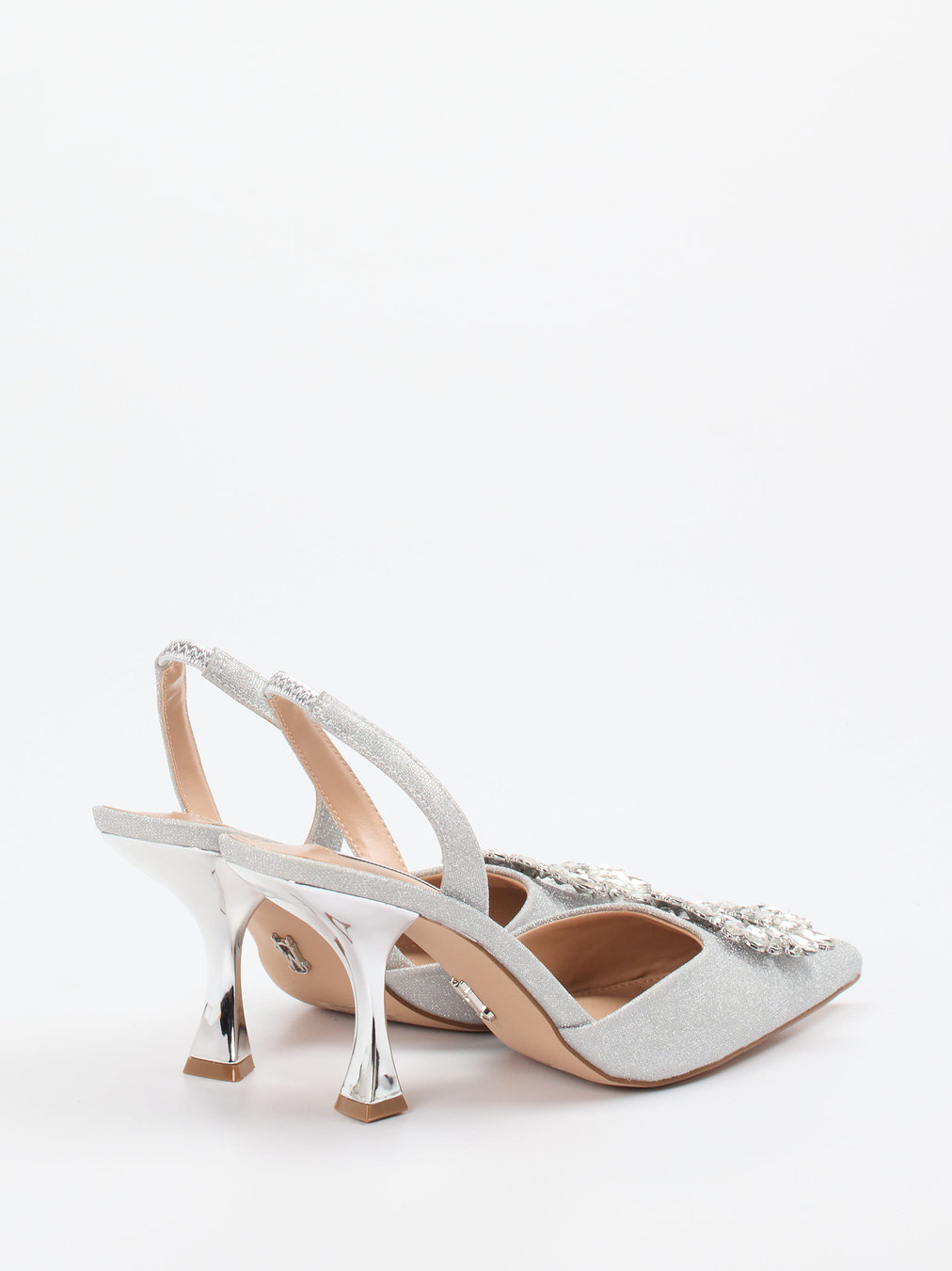 Slingpumps silber 1309449000403
